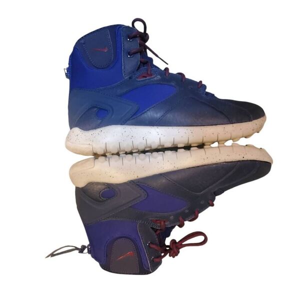 NIKE WOMENS KOTH MID , SIZE 6 WOMENS, DEEP ROYAL BLUE/DEEP GRANITE,NAVY. NO BOX - Picture 5 of 12
